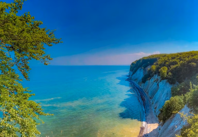 Kreidefelsen bei Sassnitz auf Rügen