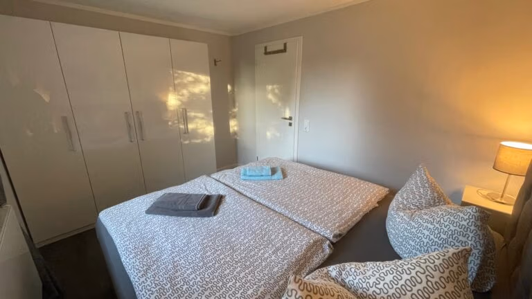 Schlafzimmer Ferienhaus Buschvitz